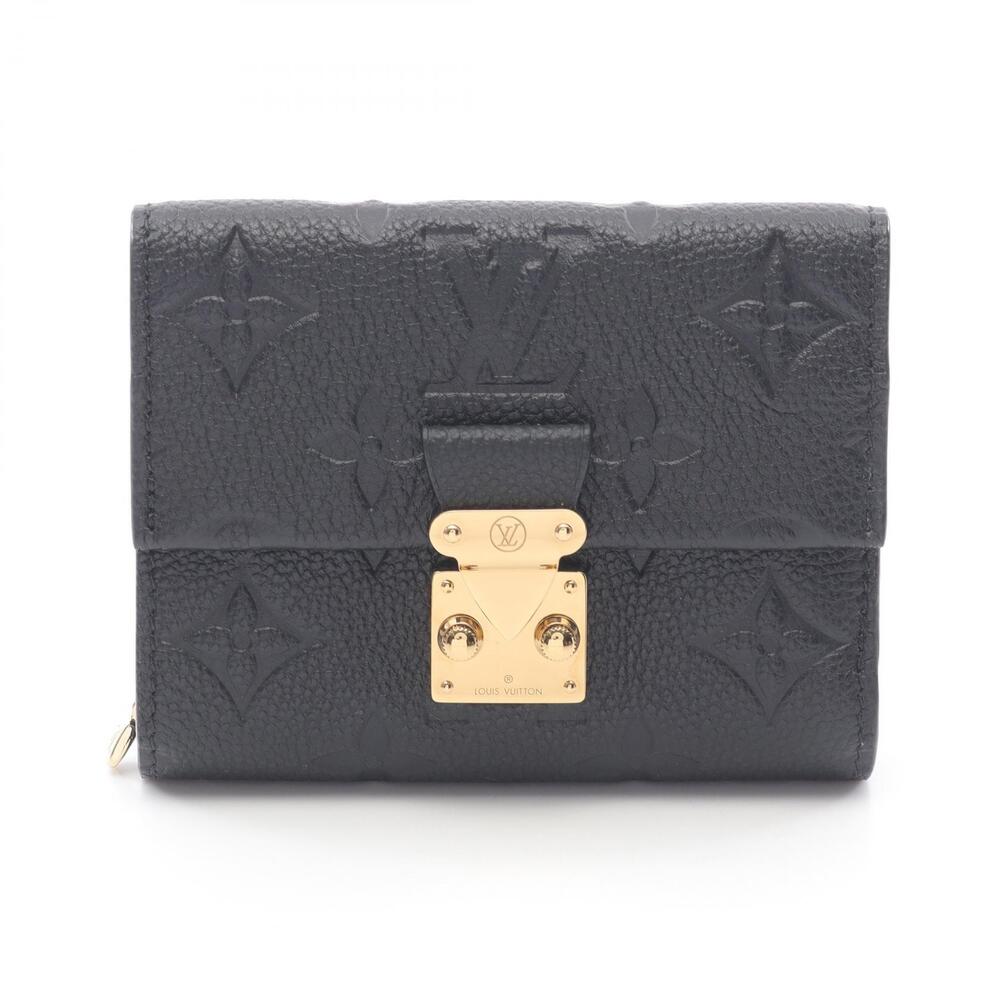 Louis Vuitton Portefeuille Metis Compact Monogram Empreinte Noir Black Tri